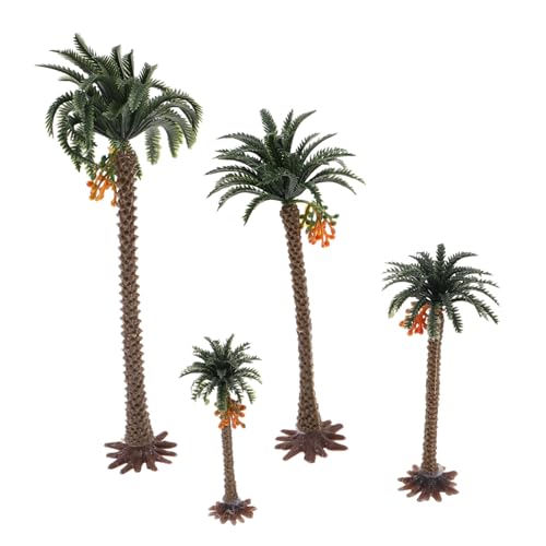 Beaupretty 4 Stück Miniatur Kokosbaum Modellset Fake Kokospalmen für Sandtisch Dekoration Realistische Landschaftsmodelle für Architekturprojekte und Mikro Landschaften Beaupretty 4 Stück Miniatur Kokosbaum Modellset Fake Kokospalmen für Sandtisch Dekoration Realistische Landschaftsmodelle für Architekturprojekte und Mikro Landschaften von Beaupretty