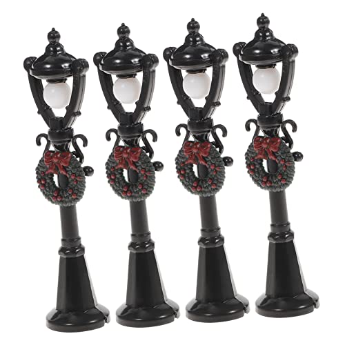 Beaupretty 4 Stück Miniatur Straßenlaternen Modell mit Beleuchtung Schwarzes Material Dekorative Miniatur Straßenlampen für Puppenhäuser DIY Landschaftsdekoration Kindgerechtes Lernspielzeug Beaupretty 4 Stück Miniatur Straßenlaternen Modell mit Beleuchtung Schwarzes Material Dekorative Miniatur Straßenlampen für Puppenhäuser DIY Landschaftsdekoration Kindgerechtes Lernspielzeug von Beaupretty