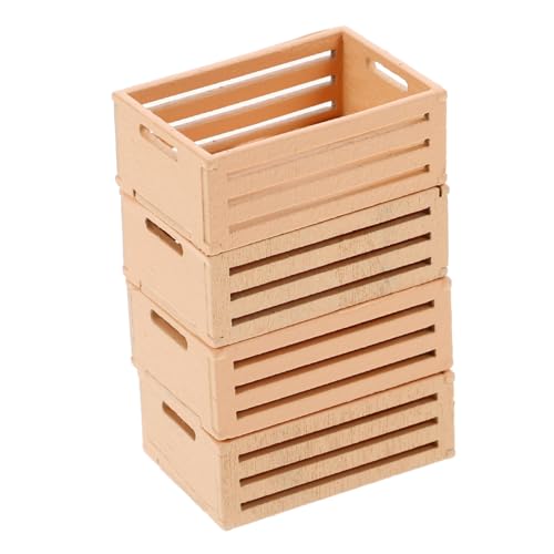 Beaupretty 4 Stück Miniature Holzkorb Teiliges Puppenhaus Zubehör für Kreative Dekoration und Aufbewahrung Detaillierte Holzkörbe für Miniaturmöbel und Gartenaccessoires Beaupretty 4 Stück Miniature Holzkorb Teiliges Puppenhaus Zubehör für Kreative Dekoration und Aufbewahrung Detaillierte Holzkörbe für Miniaturmöbel und Gartenaccessoires von Beaupretty