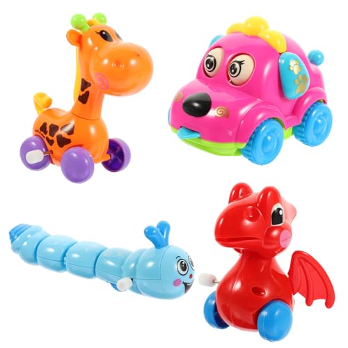 Beaupretty 4 Stück Teiliges Aufziehspielzeug mit Niedlichen Tieren Bunte Dinosaurier Haustiere Sicherer Fördert Fähigkeiten und Farberkennung Montessori Lernspielzeug für Zufällige Farbe Beaupretty 4 Stück Teiliges Aufziehspielzeug mit Niedlichen Tieren Bunte Dinosaurier Haustiere Sicherer Fördert Fähigkeiten und Farberkennung Montessori Lernspielzeug für Zufällige Farbe von Beaupretty
