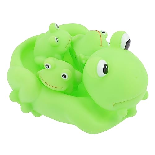 Beaupretty 4 Stück Teiliges Badespielzeug aus Weichem Sicherem mit Lustigen Froschmotiven Geräuschaktiviert Leicht zu Greifen für Kleinkinder Badewanne und Poolspaß Beaupretty 4 Stück Teiliges Badespielzeug aus Weichem Sicherem mit Lustigen Froschmotiven Geräuschaktiviert Leicht zu Greifen für Kleinkinder Badewanne und Poolspaß von Beaupretty
