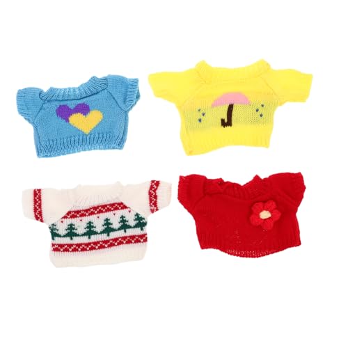 Beaupretty 4 Stück Teiliges Bärenjacken für Kuscheltiere Weiche Hautfreundliche DIY Plüschspielzeug Kleidung mit Herz Blumen Regenschirm und Weihnachtsbaum Muster Tragbare Puppenoutfits für Beaupretty 4 Stück Teiliges Bärenjacken für Kuscheltiere Weiche Hautfreundliche DIY Plüschspielzeug Kleidung mit Herz Blumen Regenschirm und Weihnachtsbaum Muster Tragbare Puppenoutfits für von Beaupretty