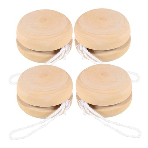 Beaupretty 4 Stück Teiliges Blanke Holz Yo Yo Bälle aus Sicherem Material Unbemalt zum DIY Bemalen und Kreativen Gestalten Langlebiges für Altersgruppen und Dekoratives Holzspielzeug Beaupretty 4 Stück Teiliges Blanke Holz Yo Yo Bälle aus Sicherem Material Unbemalt zum DIY Bemalen und Kreativen Gestalten Langlebiges für Altersgruppen und Dekoratives Holzspielzeug von Beaupretty