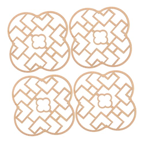 Beaupretty 4 Stück Teiliges Chinesischer Holzfensterrahmen für Puppenhäuser Traditionelle Huistyle Architektur Funktionale Miniaturfenster für DIY Bastelprojekte und Detailreiche Beaupretty 4 Stück Teiliges Chinesischer Holzfensterrahmen für Puppenhäuser Traditionelle Huistyle Architektur Funktionale Miniaturfenster für DIY Bastelprojekte und Detailreiche von Beaupretty