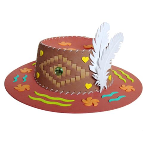 Beaupretty 4 Stück Teiliges DIY Bastelset Sonnenhüte aus EVA mit Cartoon Motiven Pädagogisches für Kindergarten Sicher Leicht zu Nähen Kreative Bastelaktivität für Mädchen und Jungen Beaupretty 4 Stück Teiliges DIY Bastelset Sonnenhüte aus EVA mit Cartoon Motiven Pädagogisches für Kindergarten Sicher Leicht zu Nähen Kreative Bastelaktivität für Mädchen und Jungen von Beaupretty