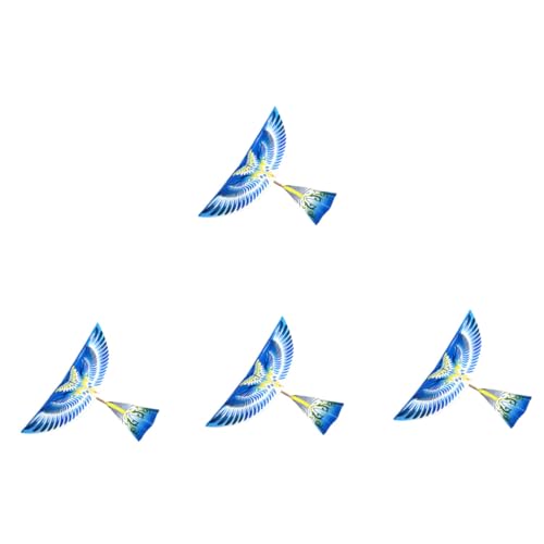 Beaupretty 4 Stück Teiliges DIY Gummiband Ornithopter Vogel Modellspielzeug für Verstellbarer Flugwinkel Pädagogisches Handspielzeug Hand Auge Koordination und Geschicklichkeit von Beaupretty
