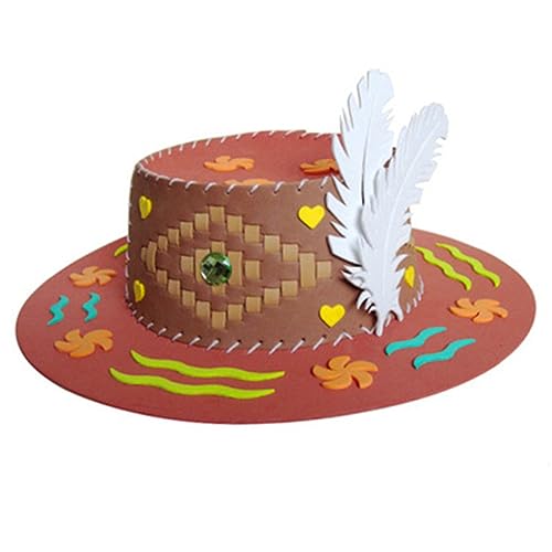 Beaupretty 4 Stück Teiliges DIY Sonnenhut Bastelset aus Hochwertigem EVA Cartoon Motive Pädagogisches für Kindergarten Einfaches Nähen Kreative Bastelidee Beaupretty 4 Stück Teiliges DIY Sonnenhut Bastelset aus Hochwertigem EVA Cartoon Motive Pädagogisches für Kindergarten Einfaches Nähen Kreative Bastelidee von Beaupretty