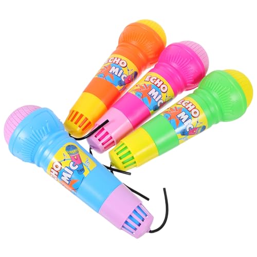Beaupretty 4 Stück Teiliges Echo Mikrofon für Leichtgewichtige Sing Spielzeuge Realistische Mikrofon Attrappen für Geburtstagsfeiern Farben Musikspielzeug für Kleine Beaupretty 4 Stück Teiliges Echo Mikrofon für Leichtgewichtige Sing Spielzeuge Realistische Mikrofon Attrappen für Geburtstagsfeiern Farben Musikspielzeug für Kleine von Beaupretty