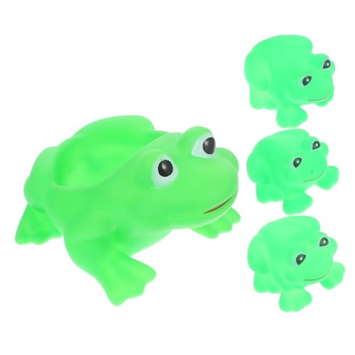 Beaupretty 4 Stück Teiliges Frosch Badespielzeug für Junge Mädchen Flexibles Material für Badewanne Fördert Eltern Junge Mädchen Interaktion Badespaß Ab Jahr von Beaupretty