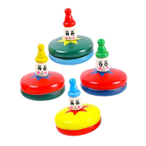 Beaupretty 4 Stück Teiliges Kleine Holzkreisel Handbetriebene Gyroskop für Leichtes Langlebiges Buntes Holzspielzeug Feinmotorik und Spielerischem Lernen Beaupretty 4 Stück Teiliges Kleine Holzkreisel Handbetriebene Gyroskop für Leichtes Langlebiges Buntes Holzspielzeug Feinmotorik und Spielerischem Lernen von Beaupretty