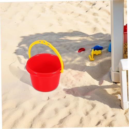 Beaupretty 4 Stück Teiliges Kunststoff Strandeimer Sandspielzeug für Leichte Strand und Wasserspielsachen Bunte Sandkasten Eimer für Draußen für Pools und Garten Farben Zufällige Farbe von Beaupretty