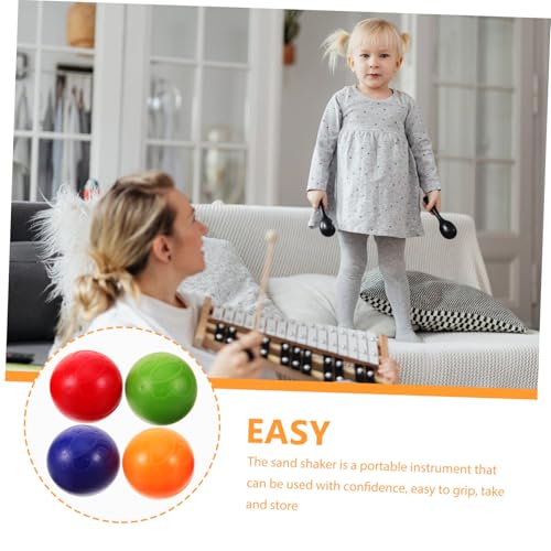 Beaupretty 4 Stück Teiliges Maracas für Bunte Hand-Shaker aus Robustem Material Leicht und Handlich für Musikalisches Spiel und Partyspaß Geeignet für Kleinkinder und Vorschulkinder von Beaupretty