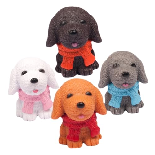 Beaupretty 4 Stück Teiliges Mini Hundemodell Detailreiche Resin Figur Niedliche Miniatur Hundedekoration Vielseitig als Lernspielzeug Tisch und Gartendekor Geeignet Wetterfest und Handlich Beaupretty 4 Stück Teiliges Mini Hundemodell Detailreiche Resin Figur Niedliche Miniatur Hundedekoration Vielseitig als Lernspielzeug Tisch und Gartendekor Geeignet Wetterfest und Handlich von Beaupretty