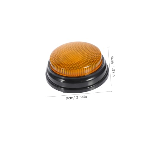 Beaupretty 4 Stück Teiliges Party Spiel Sound Button mit Licht und Geräusch Interaktiver Antwort Summer für Büro Spielabend und Event Bunte Leuchtende Knöpfe als Lustige Party Gadgets von Beaupretty