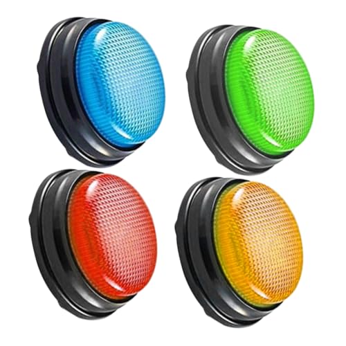 Beaupretty 4 Stück Teiliges Set für Quizspiele Reaktionsspiel Tasten mit Sound für Klassenzimmer und Familienabende Interaktives Lernspielzeug für Erwachsene Beaupretty 4 Stück Teiliges Set für Quizspiele Reaktionsspiel Tasten mit Sound für Klassenzimmer und Familienabende Interaktives Lernspielzeug für Erwachsene von Beaupretty