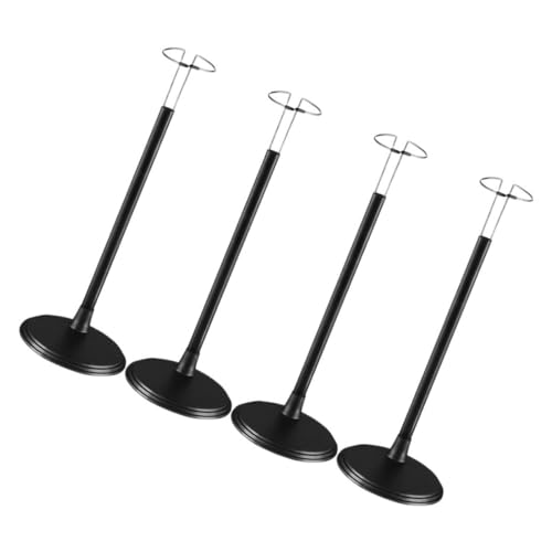 Beaupretty 4 Stück Teiliges Verstellbarer Puppenständer Schwarzer Doll Holder für Actionfiguren und Plüschtiere Vielseitiger Displayständer für Sammlungen Einfach zu Montieren von Beaupretty