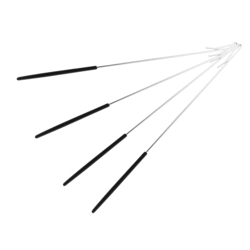Beaupretty 4 Stück Teiliges Verstellbares Puppenstab aus Robustem Metall für Präzise Handpuppensteuerung Ergonomisch Geformt für Flüssige Armbewegungen für Familien und Puppentheater von Beaupretty