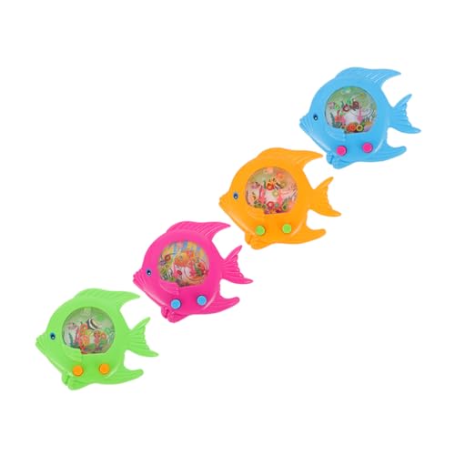 Beaupretty 4 Stück Teiliges Wasserring wurfspielzeug für Handliches Decompression Spiel Langlebiges Material Buntes Vorschulspielzeug für Eltern Junge Mädchen freie Zeit und Zufällige Farbe von Beaupretty