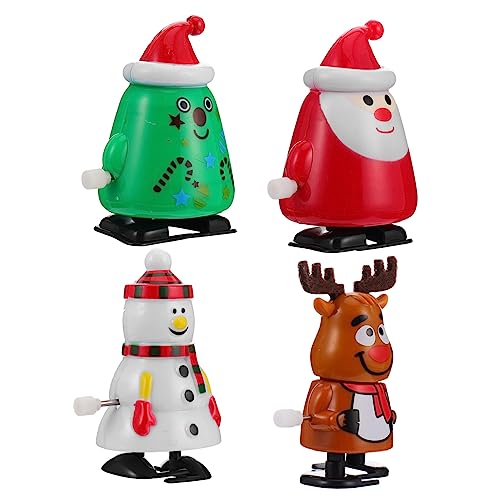 Beaupretty 4 Stück Teiliges Weihnachtsaufziehspielzeug mit Santa Schneemann und Weihnachtsbaum Bunte Cartoon Figuren zum Laufen als Xmas Party Deko Beaupretty 4 Stück Teiliges Weihnachtsaufziehspielzeug mit Santa Schneemann und Weihnachtsbaum Bunte Cartoon Figuren zum Laufen als Xmas Party Deko von Beaupretty
