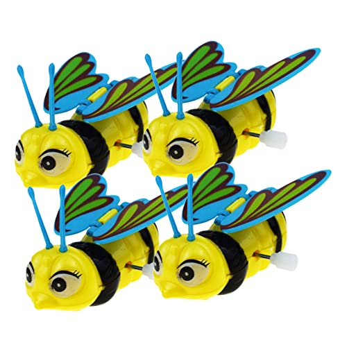 Beaupretty 4 Stück Teiliges Wind Up Bienen Gestaltete Gelbe Bienenfiguren aus Langlebigem Abs Sicher und Kindgerecht als Geburtstagsgeschenk und Dekoration für Kinderzimmer Beaupretty 4 Stück Teiliges Wind Up Bienen Gestaltete Gelbe Bienenfiguren aus Langlebigem Abs Sicher und Kindgerecht als Geburtstagsgeschenk und Dekoration für Kinderzimmer von Beaupretty