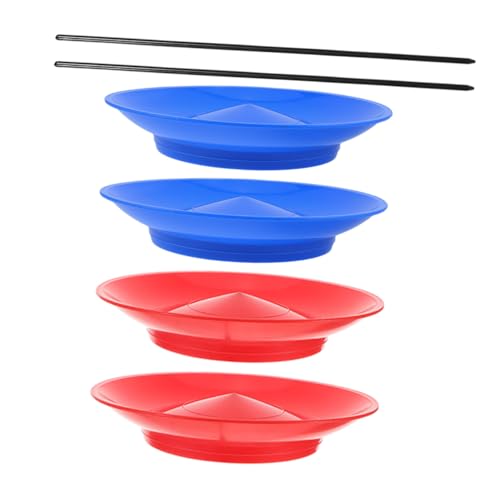 Beaupretty 4 Stück Teiliges aus Jonglierplatten mit Stöcken für Erwachsene für Karneval Outdoor Aktivitäten und Halloween Partys Fördert Geschicklichkeit und Jonglierfähigkeiten Beaupretty 4 Stück Teiliges aus Jonglierplatten mit Stöcken für Erwachsene für Karneval Outdoor Aktivitäten und Halloween Partys Fördert Geschicklichkeit und Jonglierfähigkeiten von Beaupretty