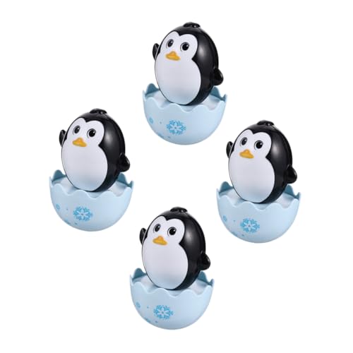 Beaupretty 4 Stück Tumbler mit Niedlichem Pinguin Motiv Stabile Wackelfiguren aus Glattem Sicherem Material Neugier und Motorischer Entwicklung bei Säuglingen Beaupretty 4 Stück Tumbler mit Niedlichem Pinguin Motiv Stabile Wackelfiguren aus Glattem Sicherem Material Neugier und Motorischer Entwicklung bei Säuglingen von Beaupretty