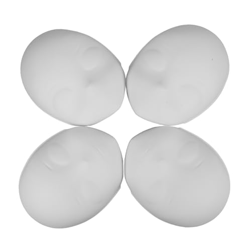 Beaupretty 4 Stück Weiße DIY Kindergesichtsmasken aus Robustem Kunststoff Glatte Oberfläche zum Bemalen Leichte Strapazierfähige Bastelmasken für Karneval Halloween Kostüm Partydekoration Beaupretty 4 Stück Weiße DIY Kindergesichtsmasken aus Robustem Kunststoff Glatte Oberfläche zum Bemalen Leichte Strapazierfähige Bastelmasken für Karneval Halloween Kostüm Partydekoration von Beaupretty