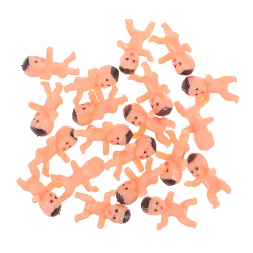 Beaupretty 40 Stück Mini Figuren Set für Shower Geburtstagsfeiern Realistische Deko für Kuchen Spiele Vielseitige Miniaturpuppen Latin Farbe von Beaupretty