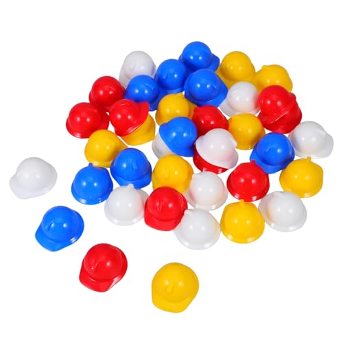 Beaupretty 40 Stück Mini Sicherheitshelm Multifunktionale Miniatur Helme für Puppen Haustiere und Party Dekoration für BAU Themenfeiern und DIY Zubehör Rot Blau Gelb und Weiß Beaupretty 40 Stück Mini Sicherheitshelm Multifunktionale Miniatur Helme für Puppen Haustiere und Party Dekoration für BAU Themenfeiern und DIY Zubehör Rot Blau Gelb und Weiß von Beaupretty
