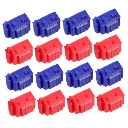 Beaupretty 40 Stück Miniatur Spielsteine Ersatzteile für Brettspiel Blaue Häuser Rote Hotels Hochwertige Kunststofffiguren für Familienunterhaltung Spielvergnügen Beaupretty 40 Stück Miniatur Spielsteine Ersatzteile für Brettspiel Blaue Häuser Rote Hotels Hochwertige Kunststofffiguren für Familienunterhaltung Spielvergnügen von Beaupretty