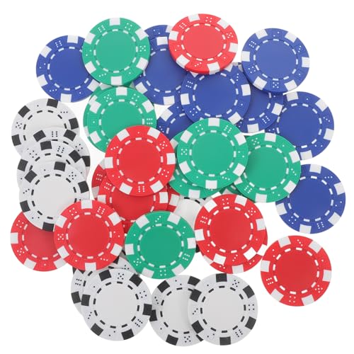 Beaupretty 40 Stück Poker Chips aus Kunststoff Bunte Spielmarken für Karten und Brettspiele für Zählspiele und Lernanwendungen Leicht und Tragbar Rote Blaue Grüne und Weiße Chips Beaupretty 40 Stück Poker Chips aus Kunststoff Bunte Spielmarken für Karten und Brettspiele für Zählspiele und Lernanwendungen Leicht und Tragbar Rote Blaue Grüne und Weiße Chips von Beaupretty