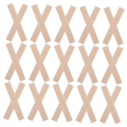 Beaupretty 40 Stück Selbstklebende Holzfußbodenfliesen Eiche Holzmaserung für DIY Miniaturhäuser Einfach zu Verlegen von Beaupretty