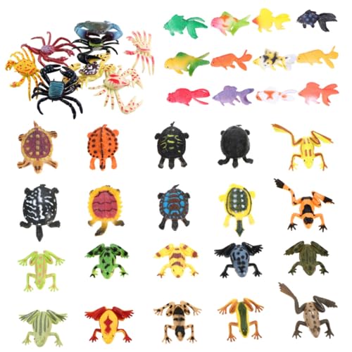 Beaupretty 40 Stück Teiliges Realistische Meerestiere Modelle Kindgerechte Bunte Tierornamente für Lernen und Basteln Leicht und Tragbar Geschenk für Kleinkinder Beaupretty 40 Stück Teiliges Realistische Meerestiere Modelle Kindgerechte Bunte Tierornamente für Lernen und Basteln Leicht und Tragbar Geschenk für Kleinkinder von Beaupretty