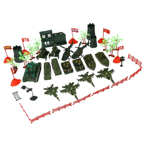 Beaupretty 41 Stück Teiliges Militärmodellspielzeug Set für Bunte Figuren und Zubehör für Kreative Spielideen für Jungen Ab Jahren Robust und Langlebig Beaupretty 41 Stück Teiliges Militärmodellspielzeug Set für Bunte Figuren und Zubehör für Kreative Spielideen für Jungen Ab Jahren Robust und Langlebig von Beaupretty