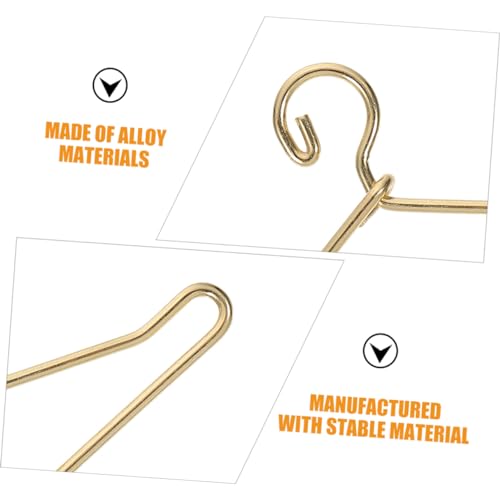 Beaupretty 45 Stück Teiliges Mini Kleiderbügel aus Goldfarbene Puppenkleiderbügel Stabile Miniaturaufhänger für Puppenhausmöbel und Mini Dekoration zur Organisation von Puppenkleidung Beaupretty 45 Stück Teiliges Mini Kleiderbügel aus Goldfarbene Puppenkleiderbügel Stabile Miniaturaufhänger für Puppenhausmöbel und Mini Dekoration zur Organisation von Puppenkleidung von Beaupretty