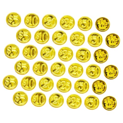 Beaupretty 48 Stück Teiliges Piratenmünzen Kompakte Spielgeldmünzen für Piraten Party Schatzsuche und Kindergeburtstag Realistische für Erwachsene Beaupretty 48 Stück Teiliges Piratenmünzen Kompakte Spielgeldmünzen für Piraten Party Schatzsuche und Kindergeburtstag Realistische für Erwachsene von Beaupretty