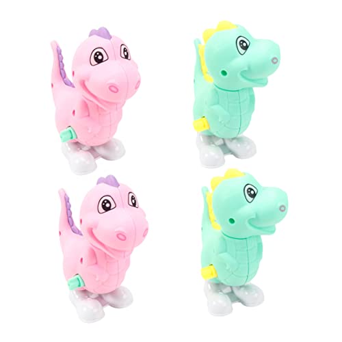 Beaupretty 4Stücke Dinosaurier Aufzieh Dinosaurier für Sicheres und Kreatives für Geburtstagsgeschenke und Spielspaß von Beaupretty
