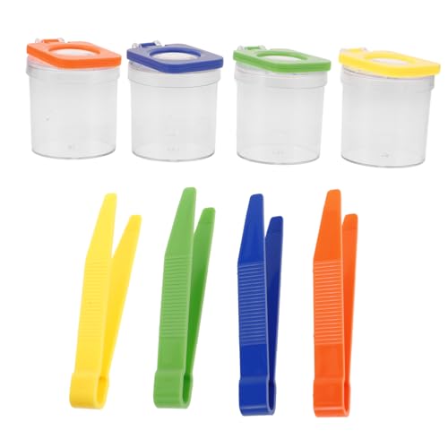 Beaupretty 4Stücke Insektenglas Vergrößerungsbox mit Lupe für Transparentes Erkundungswerkzeug zur Naturbeobachtung für Outdoor und Wissensvermittlung Beaupretty 4Stücke Insektenglas Vergrößerungsbox mit Lupe für Transparentes Erkundungswerkzeug zur Naturbeobachtung für Outdoor und Wissensvermittlung von Beaupretty