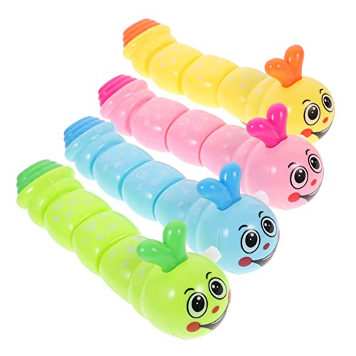Beaupretty 4Stücke Teiliges Aufziehbares Raupenspielzeug für Klassisches Uhrwerkspielzeug mit Leuchtenden Farben für Spiel und Spaß Perfektes für Kindergeburtstage Beaupretty 4Stücke Teiliges Aufziehbares Raupenspielzeug für Klassisches Uhrwerkspielzeug mit Leuchtenden Farben für Spiel und Spaß Perfektes für Kindergeburtstage von Beaupretty