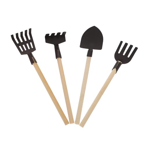 Beaupretty 4Stücke Teiliges Mini Gartenwerkzeug Set für Holzrechen Schaufel und für Puppenhaus und DIY Projekte für Kreative Fantasie und Rustikale Dekoration Beaupretty 4Stücke Teiliges Mini Gartenwerkzeug Set für Holzrechen Schaufel und für Puppenhaus und DIY Projekte für Kreative Fantasie und Rustikale Dekoration von Beaupretty