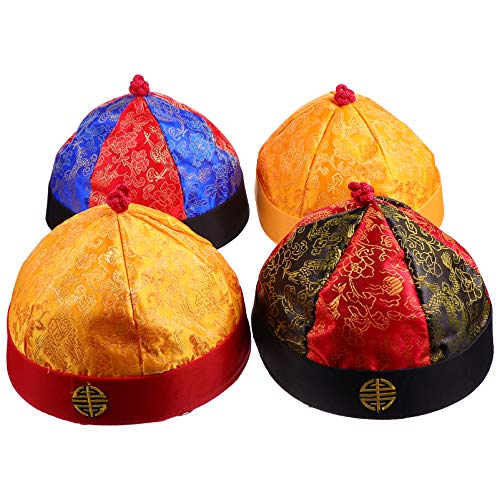 Beaupretty 4Stücke Vintage Chinesische Stilhüte Retro Performance Hüte mit Zöpfen für Kostüme Geeignet für Theateraufführungen und Karneval Erwachsenen Beaupretty 4Stücke Vintage Chinesische Stilhüte Retro Performance Hüte mit Zöpfen für Kostüme Geeignet für Theateraufführungen und Karneval Erwachsenen von Beaupretty