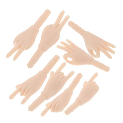 Beaupretty 5 Paare Doll Hand Replacement Set Bewegliche Puppenhände für DIY Puppenbau Beige Kompatibel mit Meisten Puppen für Kreative Gestaltungen und Rollenspiele Beaupretty 5 Paare Doll Hand Replacement Set Bewegliche Puppenhände für DIY Puppenbau Beige Kompatibel mit Meisten Puppen für Kreative Gestaltungen und Rollenspiele von Beaupretty