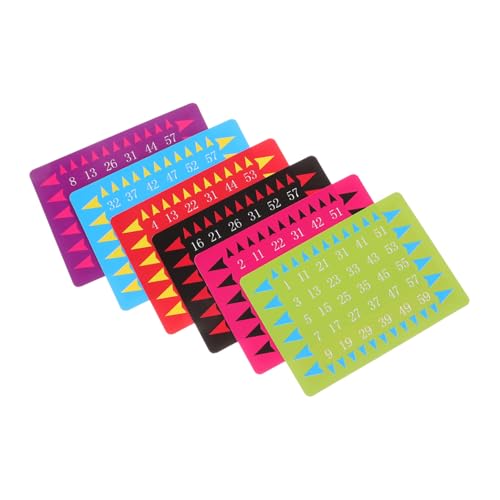 Beaupretty 5 Sätze Telepathische Rechenkarten Kartenspiel für Zaubertricks Party Close Up Magische Zahlen Karten Kleines Papiermaterial für Bühnenauftritte und Soziale Unterhaltung Beaupretty 5 Sätze Telepathische Rechenkarten Kartenspiel für Zaubertricks Party Close Up Magische Zahlen Karten Kleines Papiermaterial für Bühnenauftritte und Soziale Unterhaltung von Beaupretty