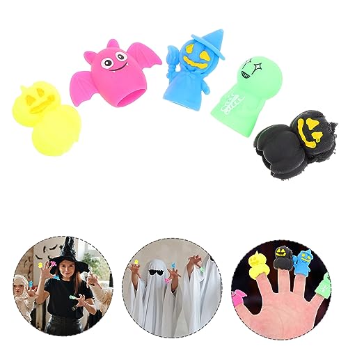 Beaupretty 5 Stück Halloween Fingerpuppen aus Flexiblem TPR Material Bunte Handspielzeuge für Fördern Kreativität und Geschicklichkeit Partyspielzeug für Eltern Junge Mädchen Interaktion und Beaupretty 5 Stück Halloween Fingerpuppen aus Flexiblem TPR Material Bunte Handspielzeuge für Fördern Kreativität und Geschicklichkeit Partyspielzeug für Eltern Junge Mädchen Interaktion und von Beaupretty