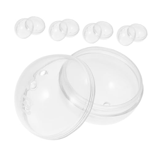 Beaupretty 5 Stück Klare Füllbare Runde Kapseln Transparente Boxen für Automaten für Süßigkeiten Spielzeuge und Partygeschenke Beaupretty 5 Stück Klare Füllbare Runde Kapseln Transparente Boxen für Automaten für Süßigkeiten Spielzeuge und Partygeschenke von Beaupretty