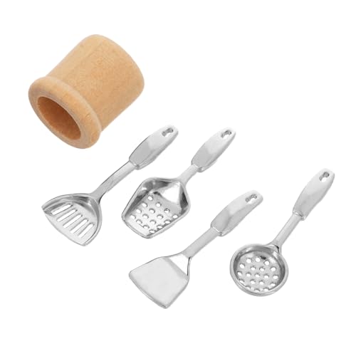 Beaupretty 5 Stück Maßstab Mini Kochutensilien mit Eimer Detailgetreue Miniaturküchenmöbel für Puppenhaus Dekoration und Rollenspiele Beaupretty 5 Stück Maßstab Mini Kochutensilien mit Eimer Detailgetreue Miniaturküchenmöbel für Puppenhaus Dekoration und Rollenspiele von Beaupretty