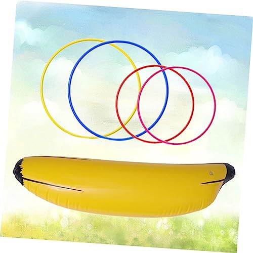 Beaupretty 5 Stück Teiliges Aufblasbares Bananen Ringwurfspiel PVC mit Banane Ringen Sicherer Poolspaß und Partydeko für Festlichkeiten Beaupretty 5 Stück Teiliges Aufblasbares Bananen Ringwurfspiel PVC mit Banane Ringen Sicherer Poolspaß und Partydeko für Festlichkeiten von Beaupretty