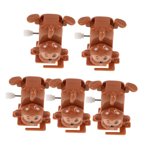 Beaupretty 5 Stück Teiliges Aufziehspielzeug Süße Tierische Wind Up Spielzeuge Tragbar Langlebig für Kleinkinder und Geburtstagsfeiern als und Montessori Lernspielzeug von Beaupretty
