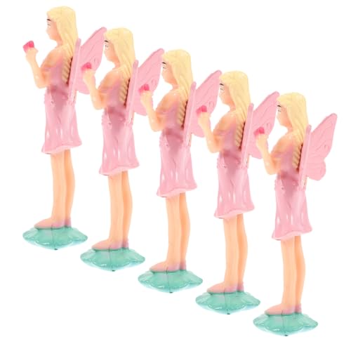 Beaupretty 5 Stück Teiliges Balletttänzer Puppen Musikbox Figur Tanzende Dekoration für Spieluhr Mädchen Puppendekor Geschenk von Beaupretty