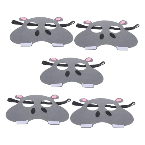 Beaupretty 5 Stück Teiliges Bunte Tiermasken aus Atmungsaktivem Vliesstoff für Realistische Designs Langlebig und Sicher für Kostümpartys Karneval Halloween und Rollenspiele Beaupretty 5 Stück Teiliges Bunte Tiermasken aus Atmungsaktivem Vliesstoff für Realistische Designs Langlebig und Sicher für Kostümpartys Karneval Halloween und Rollenspiele von Beaupretty